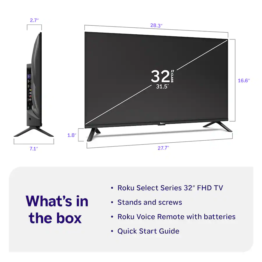 35 Inch Roku Tv Roku 32