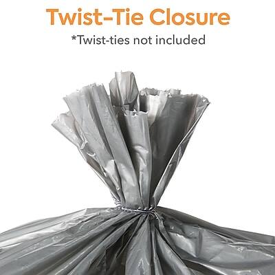 Twist-Tie Closure  
*Twist-ties not included