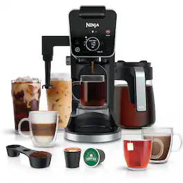 Ninja - Refurbished Excellent - DualBrew Pro Specialty Coffee System CFP301 - Black