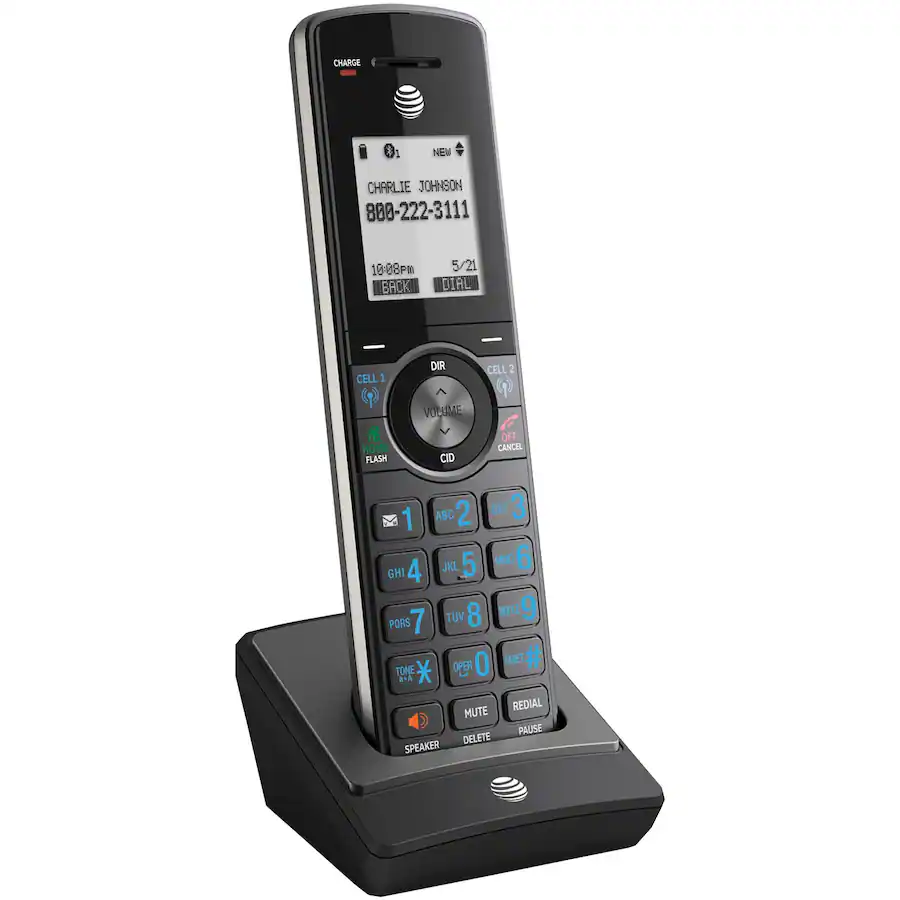 AT&T Cordless Phone Accessory Handset for Connect to Cell CLP99387 and ...