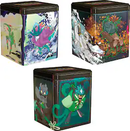 Pokémon - Trading Card Game: Stacking Tins (Q1 2025) - Styles May Vary