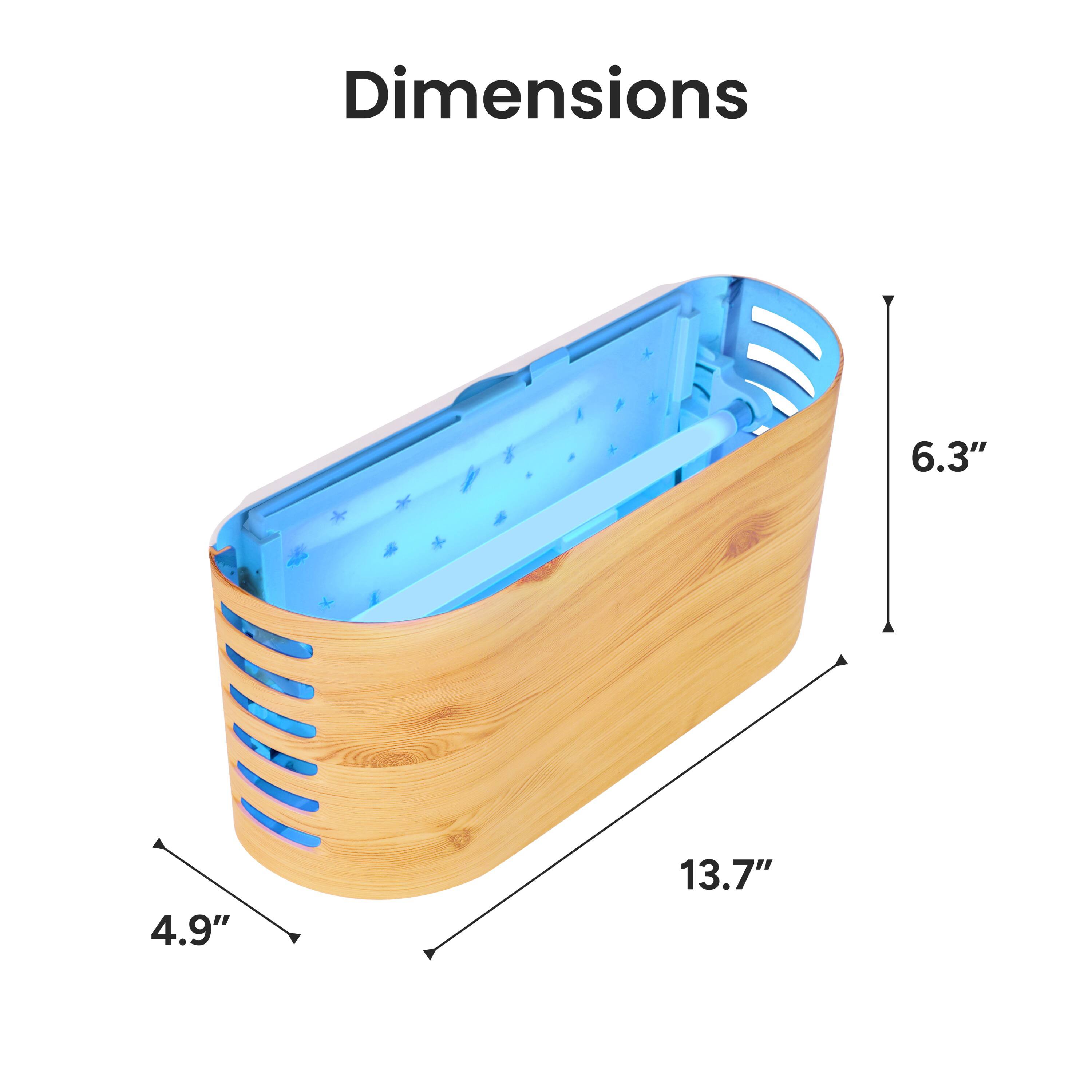 Dimensions: 6.3" x 4.9" x 13.7"