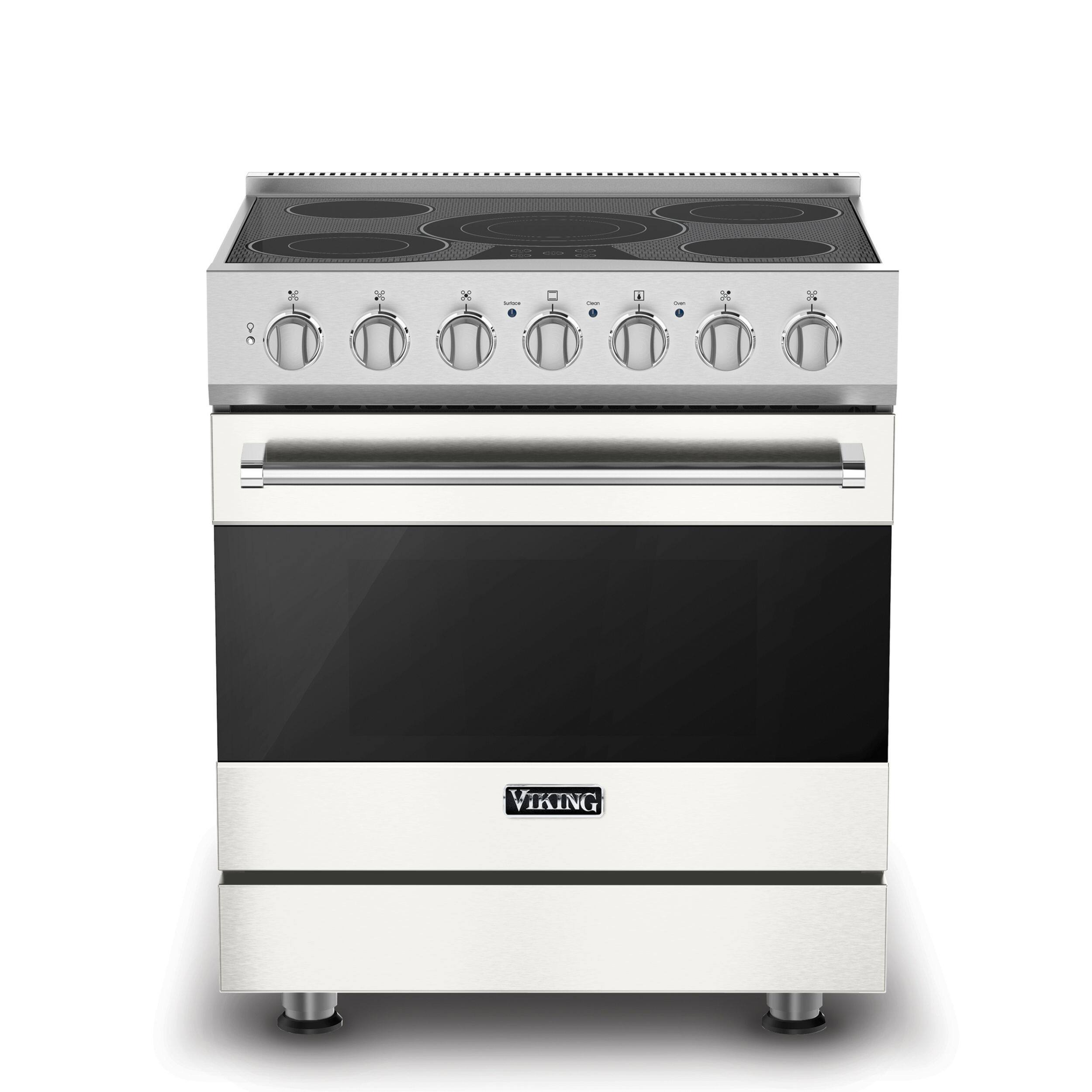 Viking - 3-Series Electric Self-Clean Range - Pure White