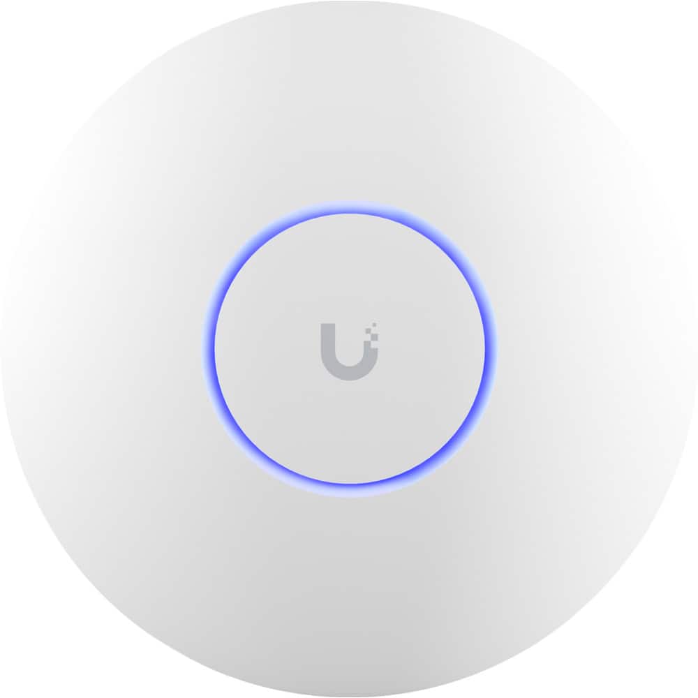 Ubiquiti - Networks UniFi U6 Enterprise Wi-Fi 6E Tri-Band Access Point U6-Enterprise-US - White