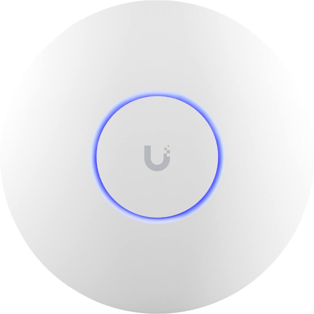 Front. Ubiquiti - Networks UniFi U6 Enterprise Wi-Fi 6E Tri-Band Access Point U6-Enterprise-US - White.