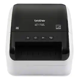 Brother - QL-1100C 6.7 in. x 8.7 in. x 5.9 in. 69 Labels Print Speed Wide Format Professional Label Printer - false