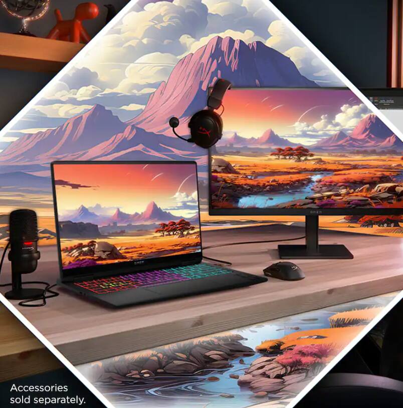 Accessories sold separately.