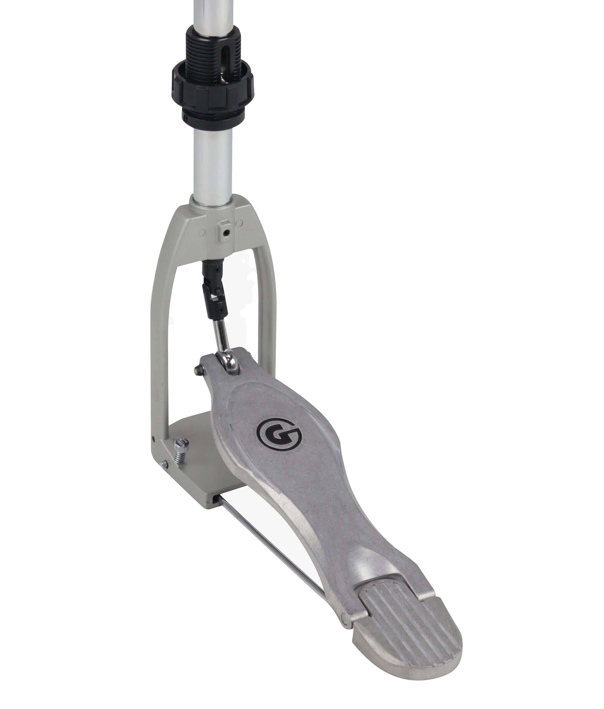 Alt View 1. Gibraltar Hardware - No Leg Hi Hat Stand, Rack Ready Compact Design, with Smooth G Style Footboard and Step Tension Adjustment.