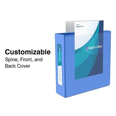 2012 QUARTER 1 R4 Customizable Madison & Glover  
Spine, Front, and Back Cover  
Madison & Glover MEG