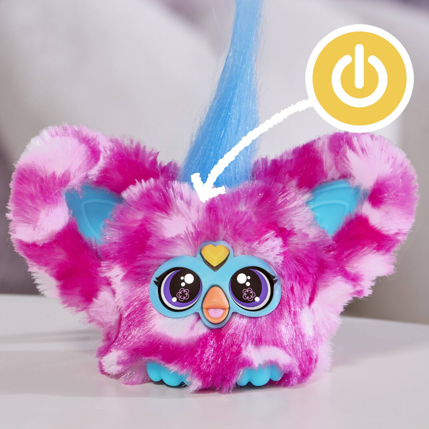 Alt View 2. Hasbro - Hasbro Collectibles - Furby Furblets - Dah-Tee   - Collectibles - Multicolor.