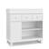 Front. Storkcraft - Modern Nursery Changing Table Dresser - White.