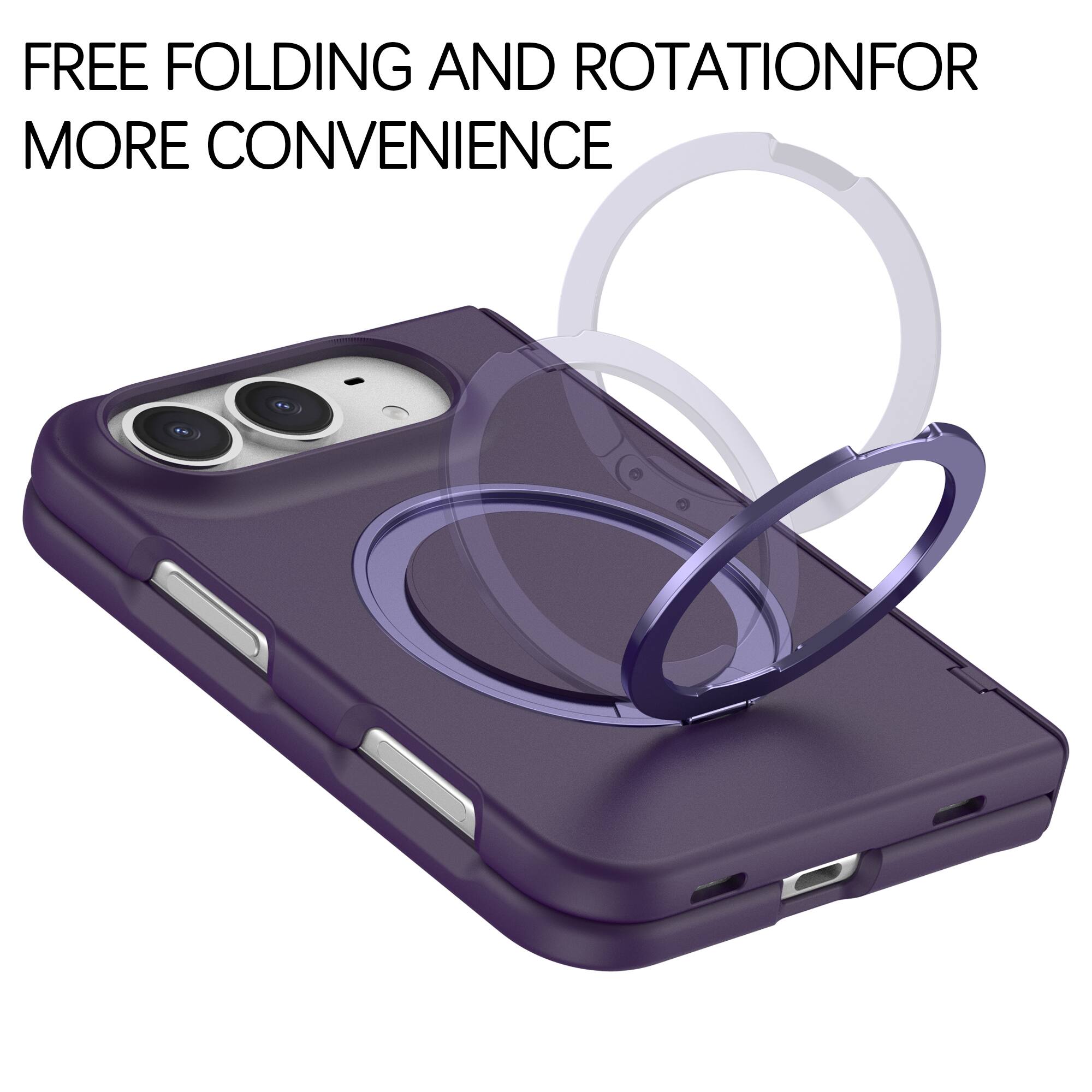 FREE FOLDING AND ROTATION FOR MORE CONVENIENCE