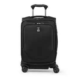 Travelpro - Crew Classic Lightweight Softside Expandable 20" Carry On Spinner - Black