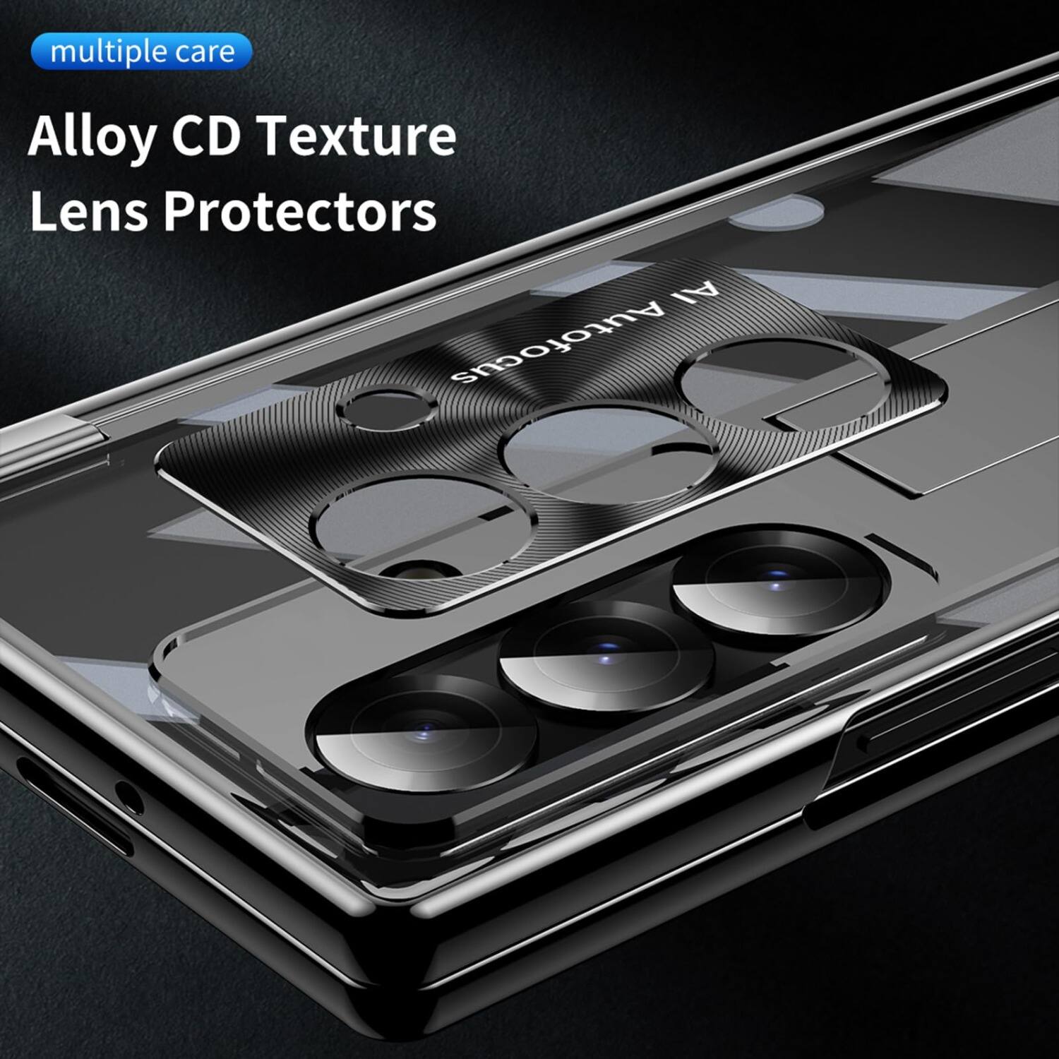 multiple care  
Alloy CD Texture Lens Protectors