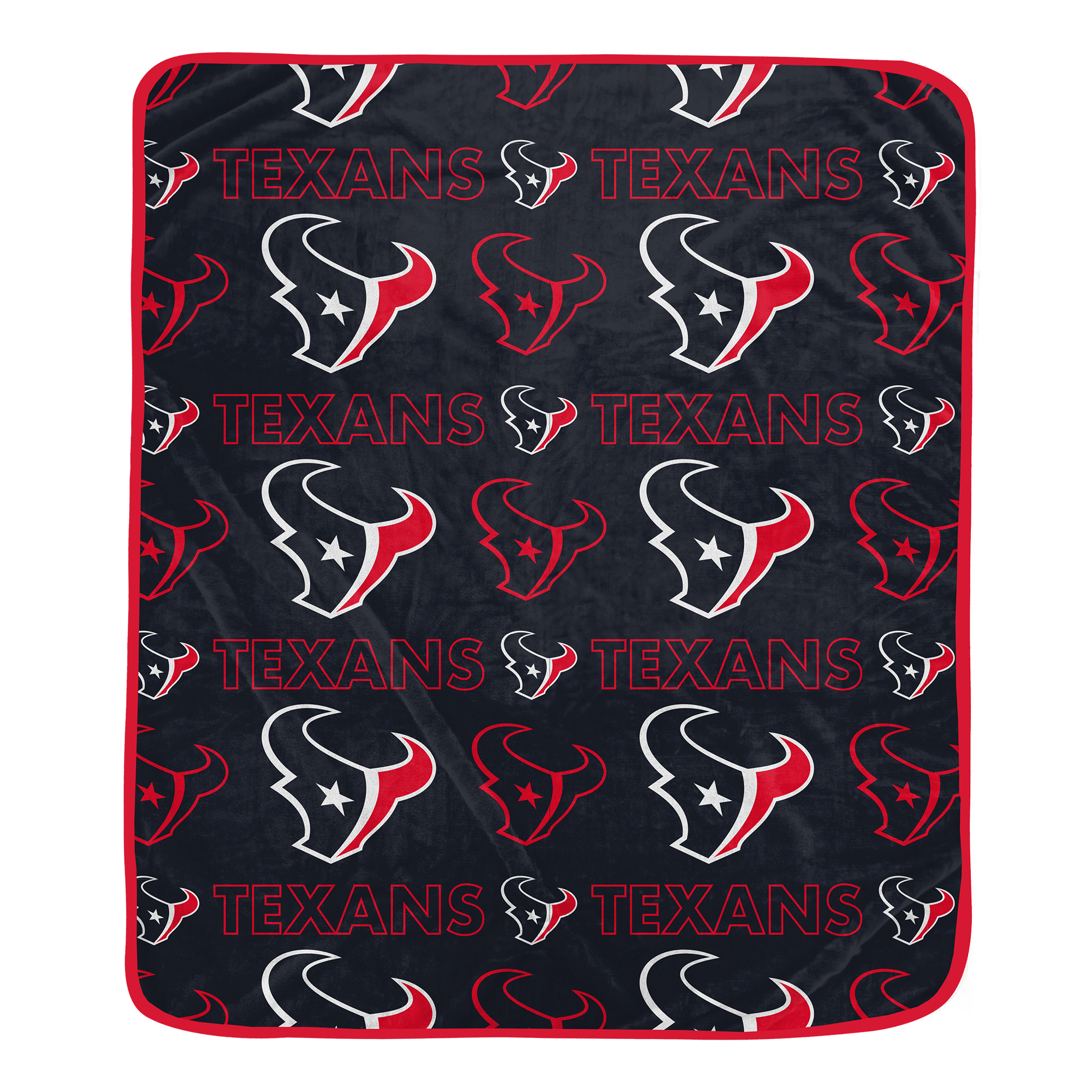 Pegasus - 50" x 60" Repeat Big Logo Wordmark Ultra Soft Blanket - Multicolor