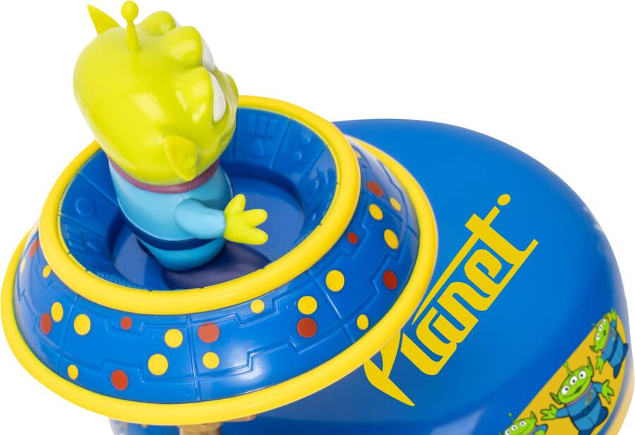 Alien Key Set Building Beast Kingdom Toy Story Egg Attack Floating Alien UFO Statue ...