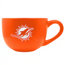 Great American Products - Miami Dolphins 23oz. Double Ceramic Mug - Multicolor