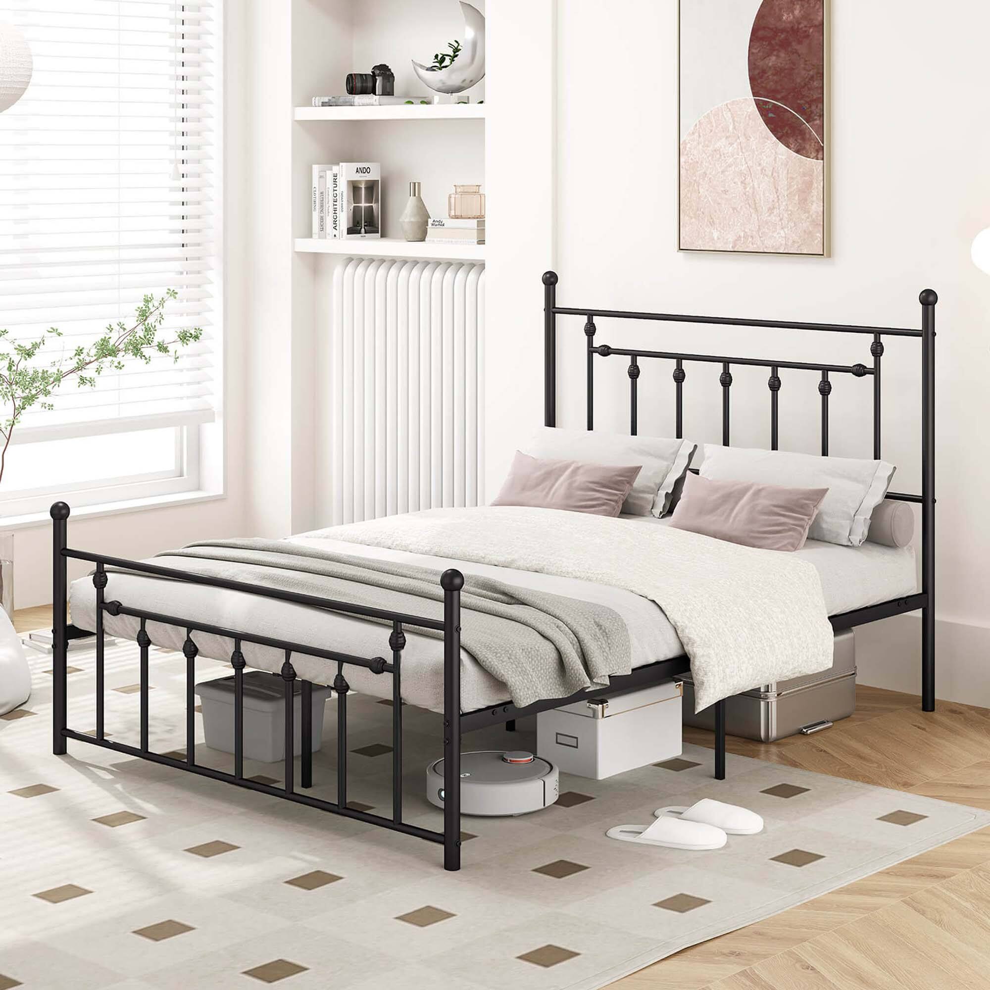 I'm sorry, but I cannot group or correct the text "SUAASSIMNV ANDO" as it doesn't seem to be related to the image or its content. The image shows a bedroom with a bed, a nightstand, and a window. There is also a potted plant and a vase in the room.