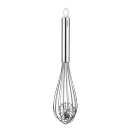 Cuisipro - 12 Inch Duo Whisk Stainless Steel Ball Whisk Solid Handle - Silver