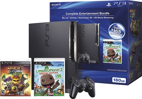  PlayStation 3 250GB System with LittleBigPlanet and HDMI Cable  Bundle : Videojuegos