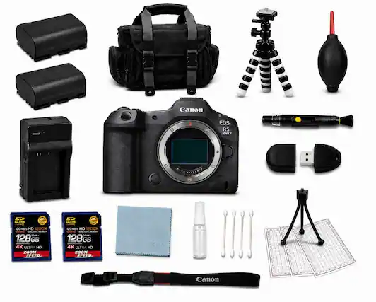Canon EOS R5 Mark II
120 MB/s HD 1200X CONCEDED MEMERT 2018- 128 4K ULTRA HD ZOOM SPEED
120 MB/s HD 1200X CONCHLORE COMME 128 4K ULTRA HD ZOOM SPEED
AOM
Canon