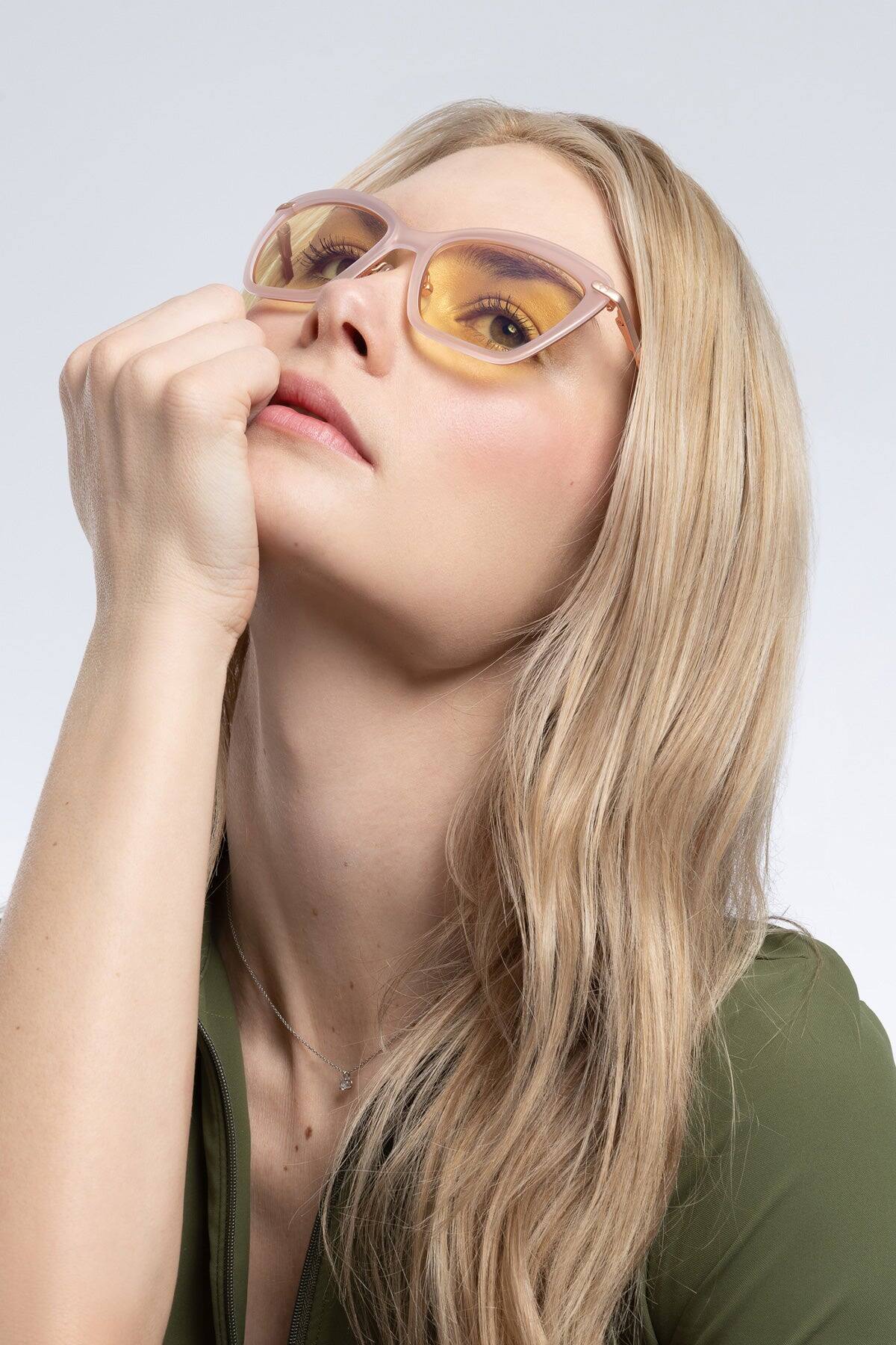 Back. GUNNAR - GUNNAR Womens Computer Glasses  -  Anna, Onyx, Clear Lens - Blue Light Blocking, Releive Dry Eye, Anti Glare - Onyx.