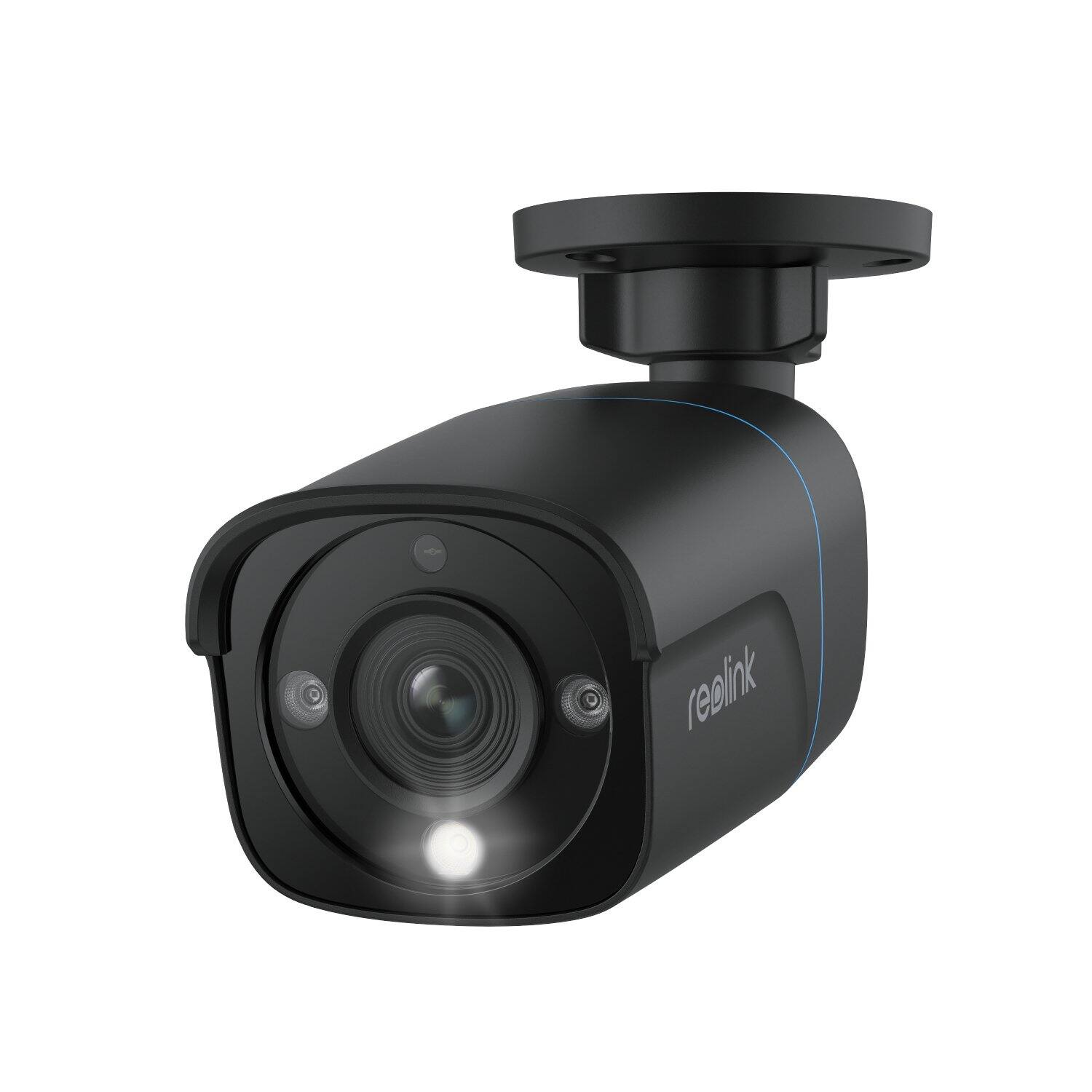 Angle. Reolink - Reolink - Advantage 16-Channel, 8 - Bullet Camera Indoor/Outdoor 4K 8MP PoE 4TB NVR Security Surveillance System - Black - Black.