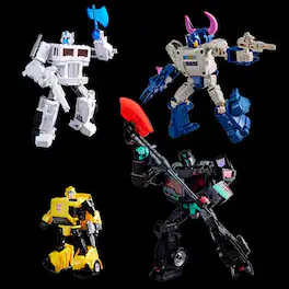 Transformers - Autobots vs Decepticons Set of 4 | Transformers: Age of the Primes | Hasbro, Takara Tomy