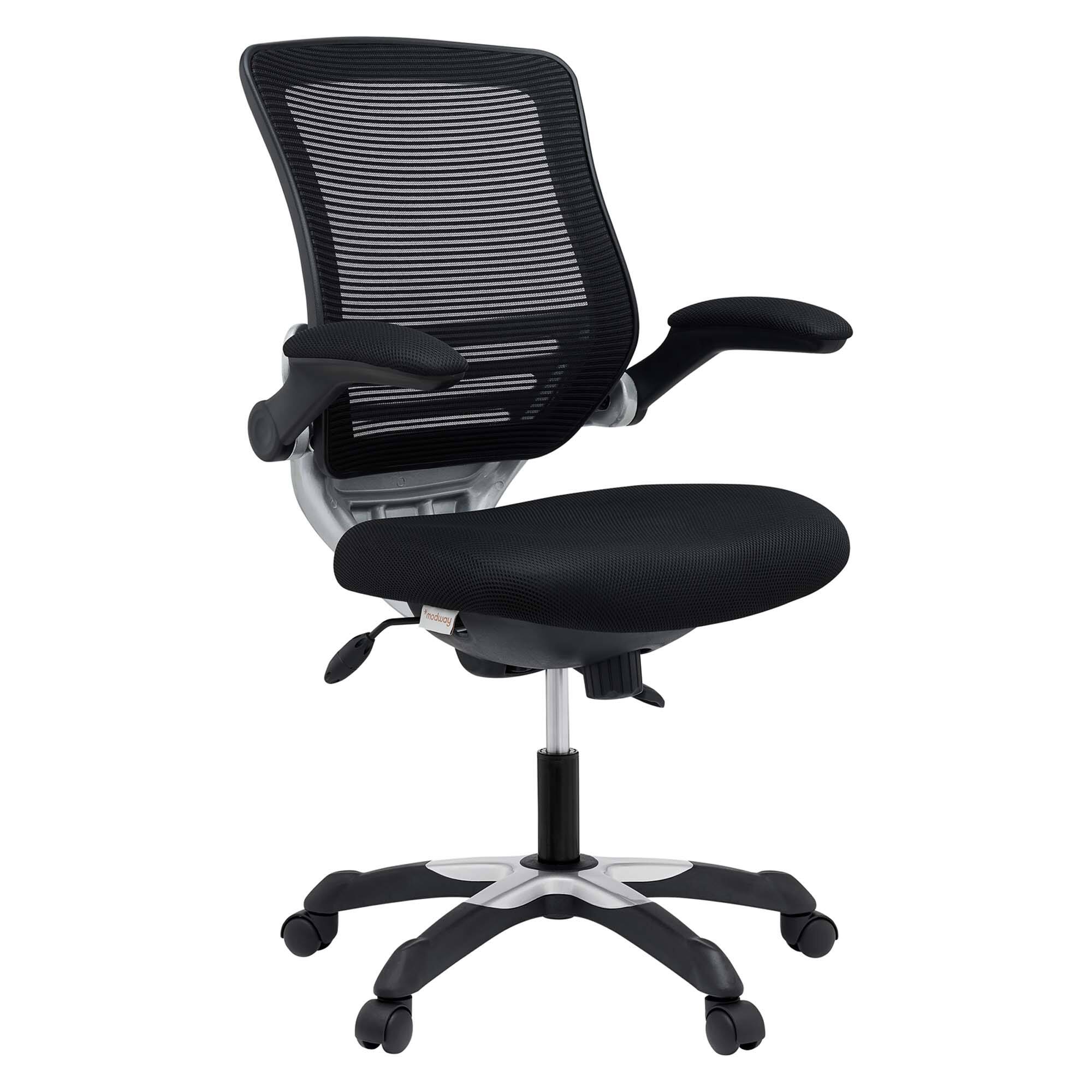 Front. Modway - Edge Mesh Office Chair by Modway - Black.