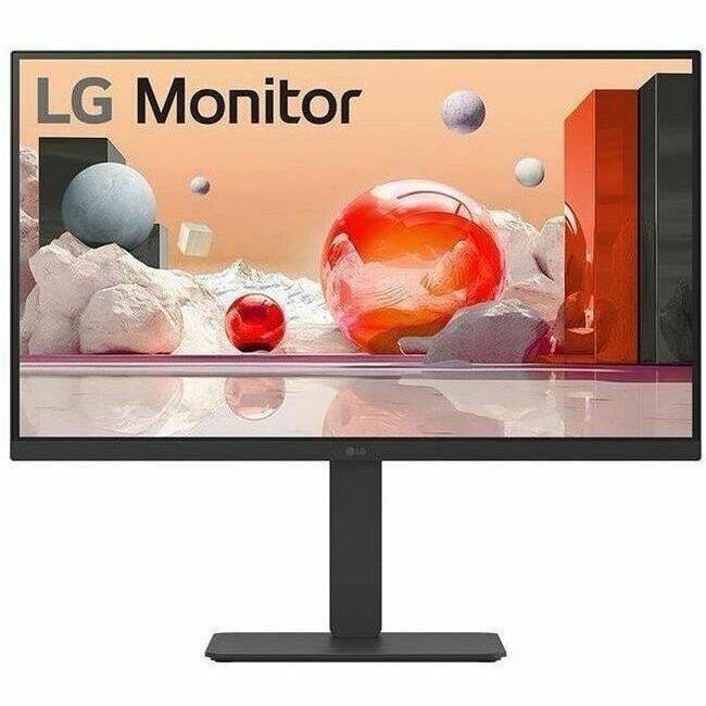 Angle. LG - LG 27BA850-B 27" Class Webcam Full HD LCD Monitor - 16:9 - Matte Black - 27" Viewable - In-plane Switching (IPS) - Matte Black.