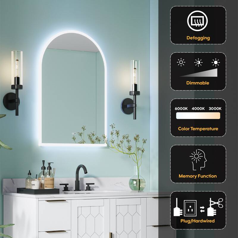 Defogging  
Dimmable  
6000K 4000K 3000K Color Temperature  
Memory Function  
Plug/Hardwired