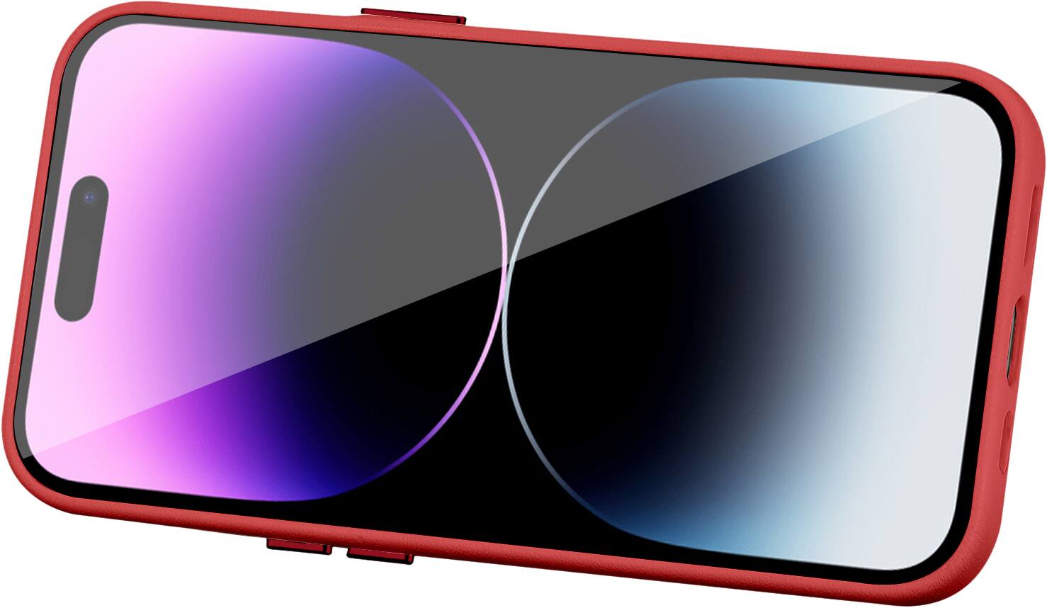 Alt View 14. SaharaCase - FingerGrip Series Case for Apple iPhone 14 Pro Max - Red.