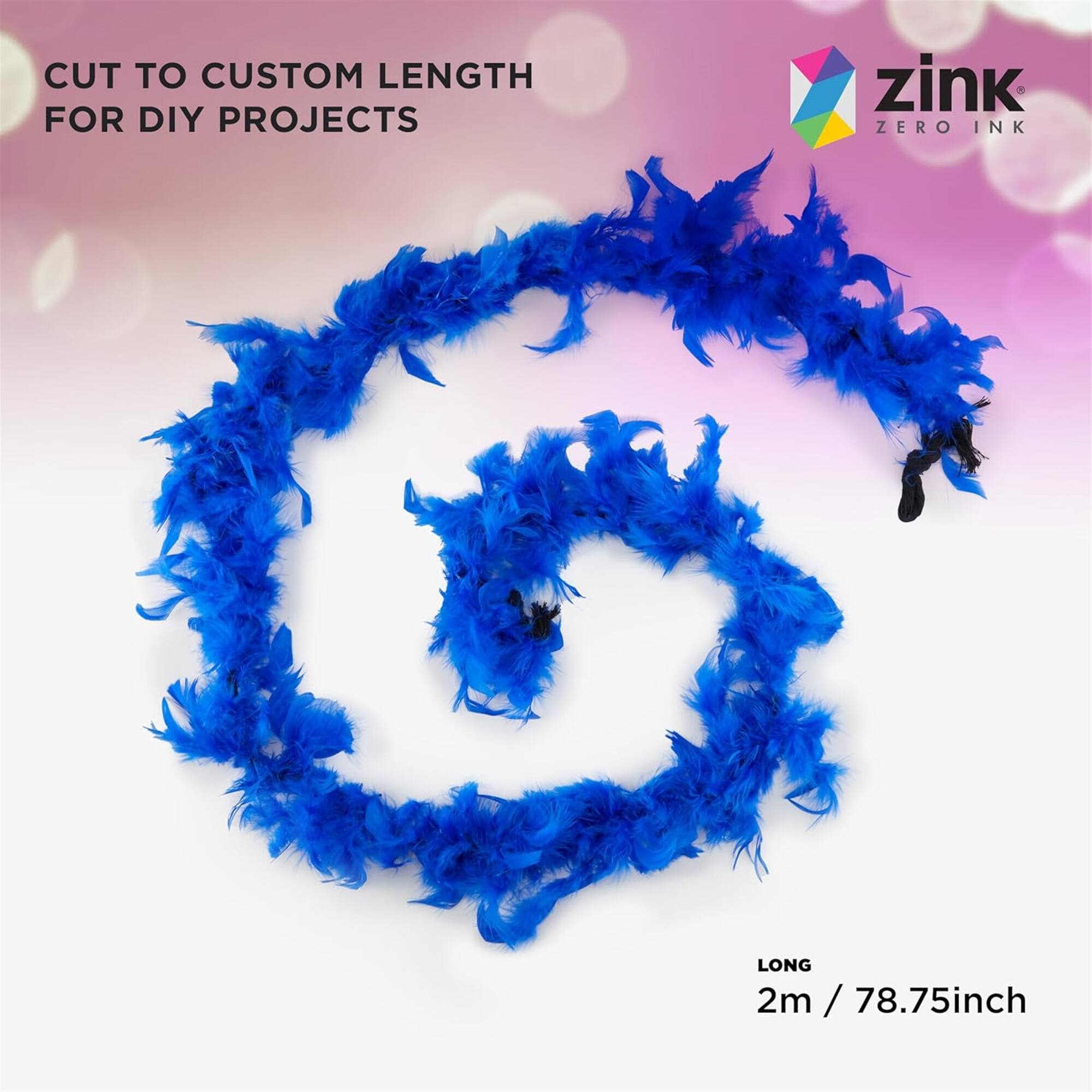 CUT TO CUSTOM LENGTH FOR DIY PROJECTS

zink ZERO INK

LONG 2m / 78.75inch
