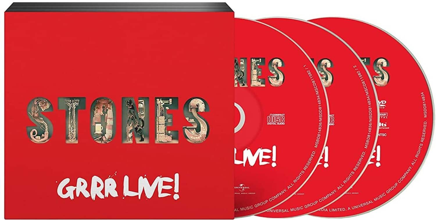 The Rolling Stones - GRRR Live!   - COMPACT DISCS [CD] price history on PriceWatchPro