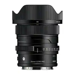 Sigma - 20mm F2 DG Black Contemporary Lens for L Mount