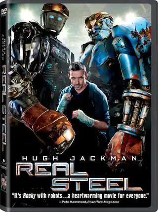 Front. Real Steel - DVD.