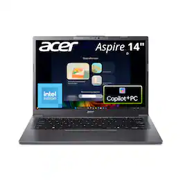 Acer - Aspire 14 AI 14" Laptop Intel Core Ultra 7 256V 8 Core ARC 140V GPU 16GB RAM 1TB SSD Windows 11 A14-52M-72FH - Gray