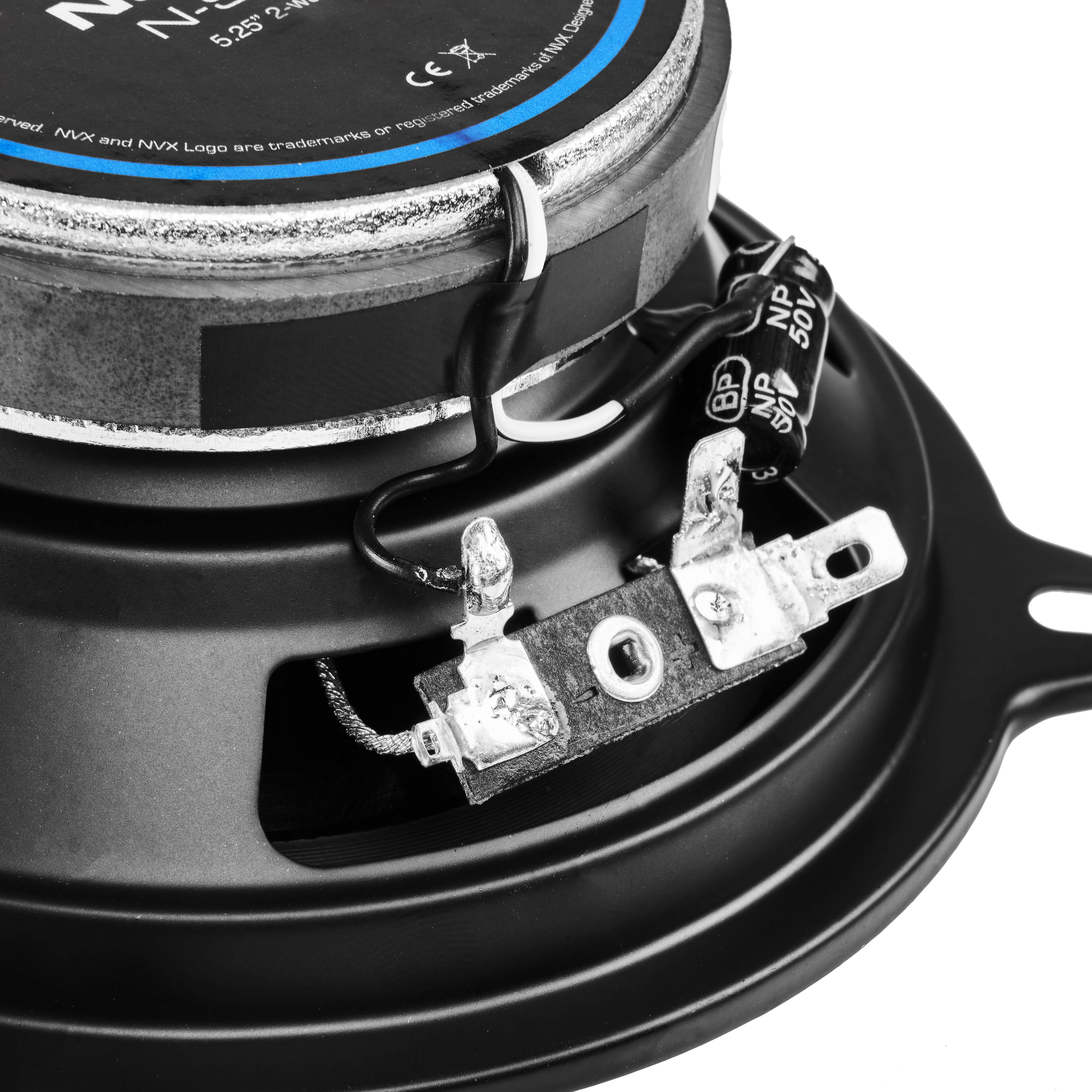 1 N- 2- Design 5.25" 5 WANP 4 1 CE brademarks rved NVX TTO registered and NVX Logo are trademarks A NP 50V BP NP SO 3

N-5.25" 2-Way Design
5.25" 2-Way Design
WANP
4
1
CE
brademarks
rved
NVX TTO
registered
and NVX Logo are trademarks
or
NP
50V
BP
NP
SO
3