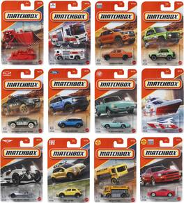 Mattel - Matchbox 1:64 Basic Car Collection 24-Piece A Assortment - COLLECTIBLES - Multicolor