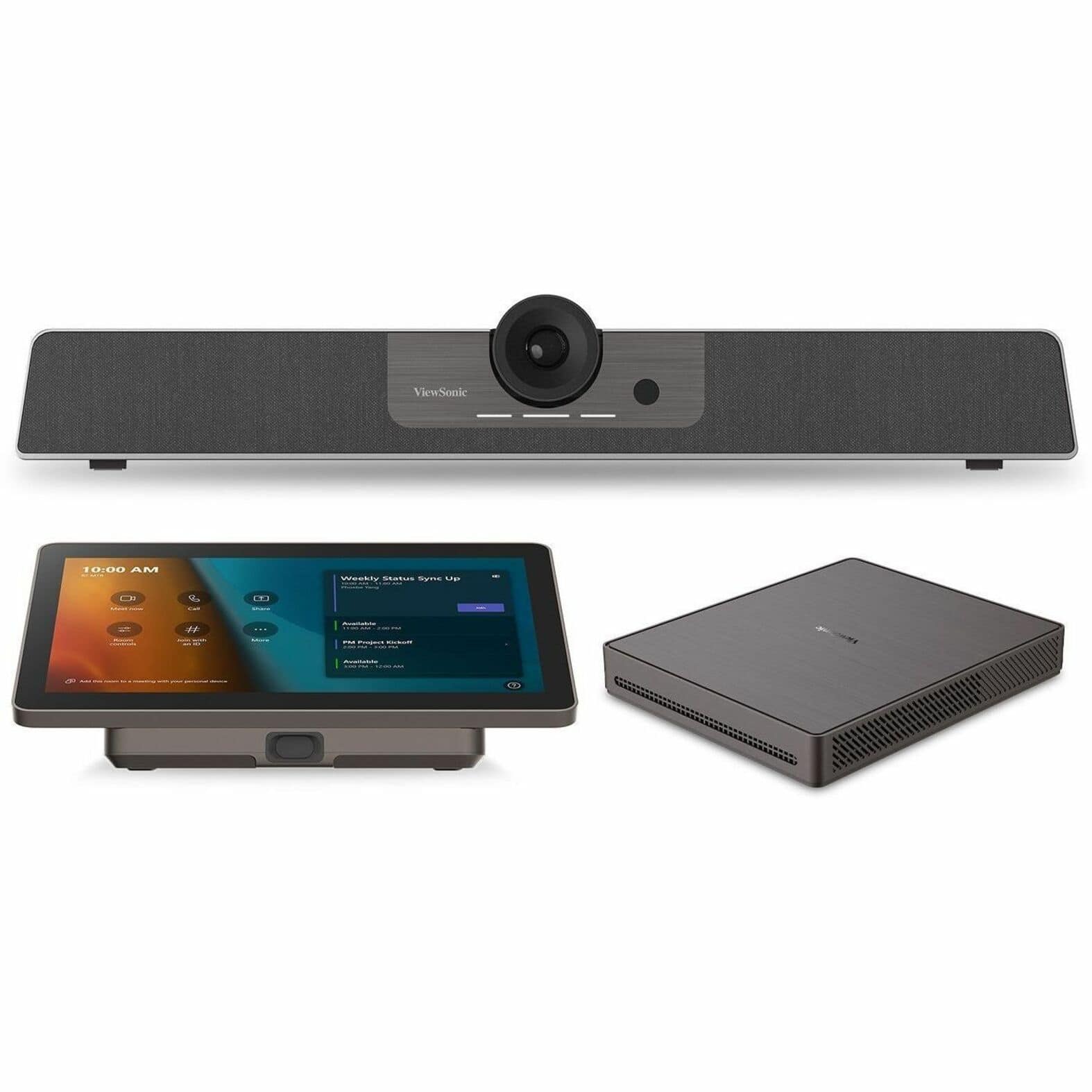 TRS10-UB - ViewSonic TRS10-UB Bundle for Microsoft Teams Rooms includes UMB2020, MPC310-W31-TU and MRC1010-TN - Black