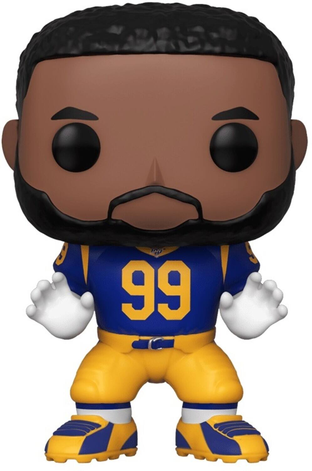 Front. Funko - FUNKO POP! NFL: Aaron Donald (Rams)   - Collectibles - Multicolor.