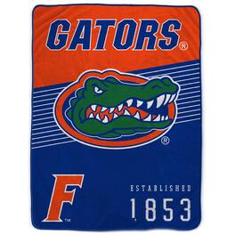 Pegasus - Florida Gators 60- x 80- Helmet Stripes Blanket - Multicolor