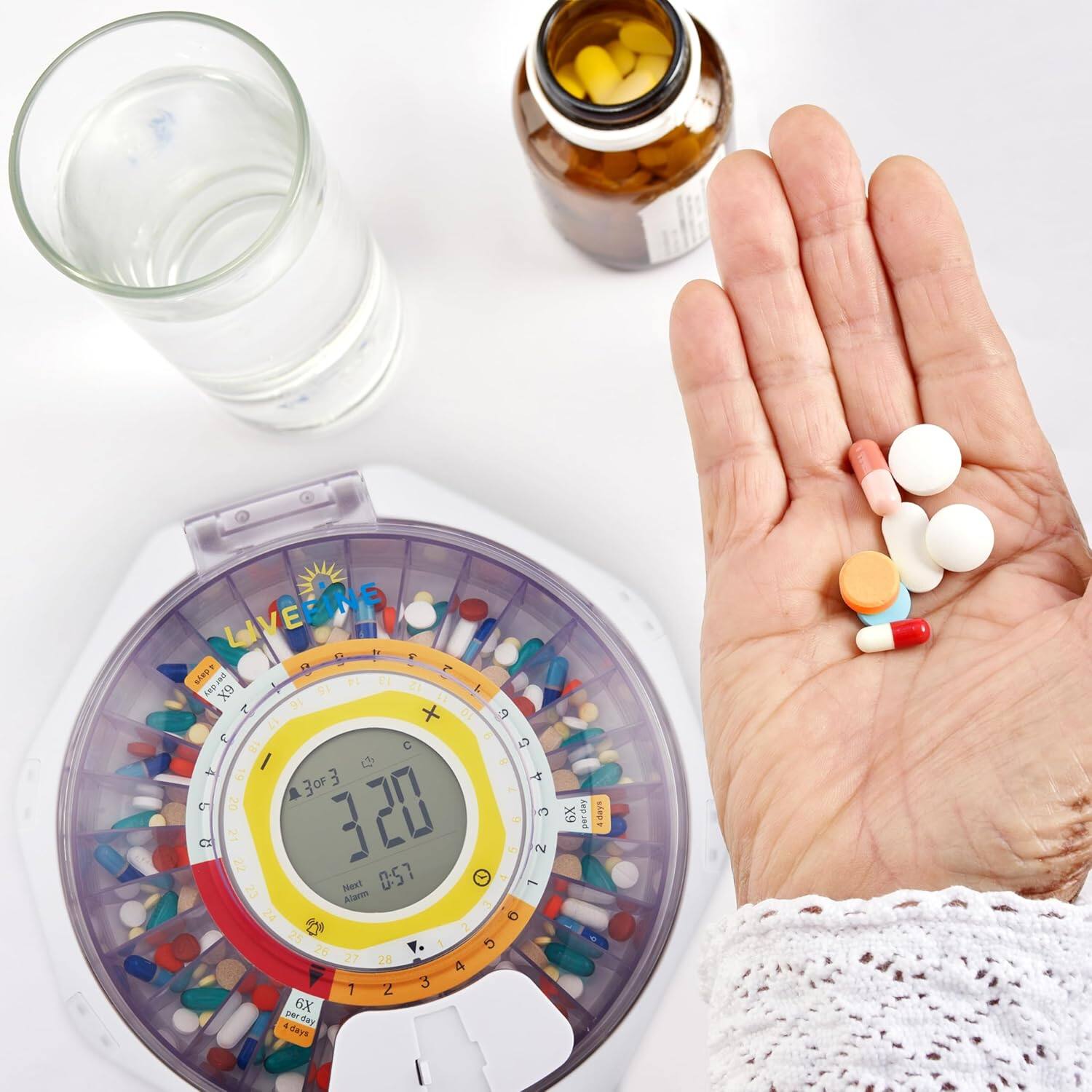 LIVERINE
320
0:51
Next Alarm
6X per day
4 days
6X