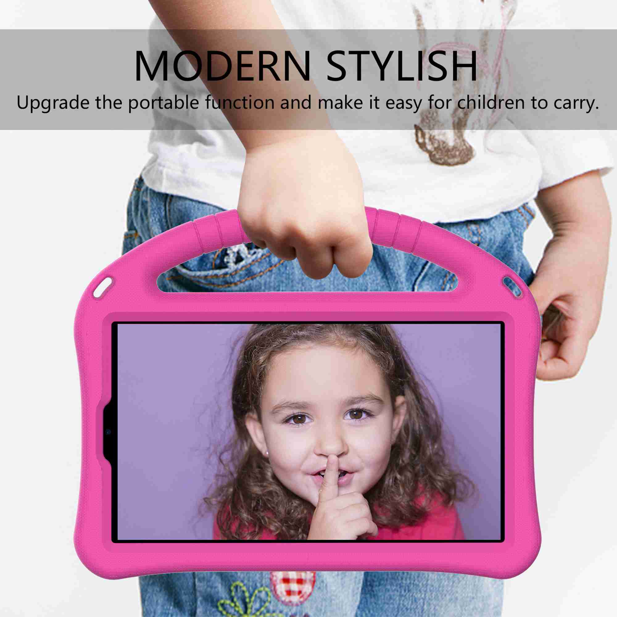 MODERN STYLISH  
Upgrade the portable function and make it easy for children to carry.