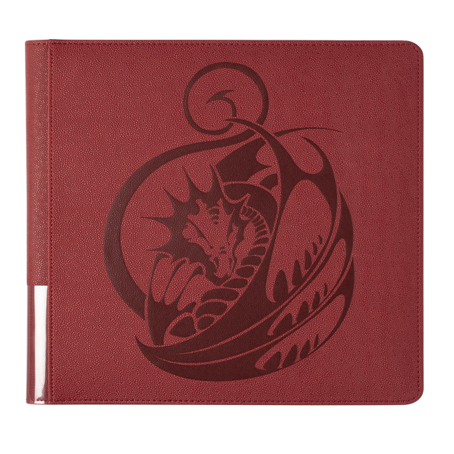 Front. Dragon - Binder: Dragon Shield: 12-Pocket Card Zipster Regular: Blood Red.