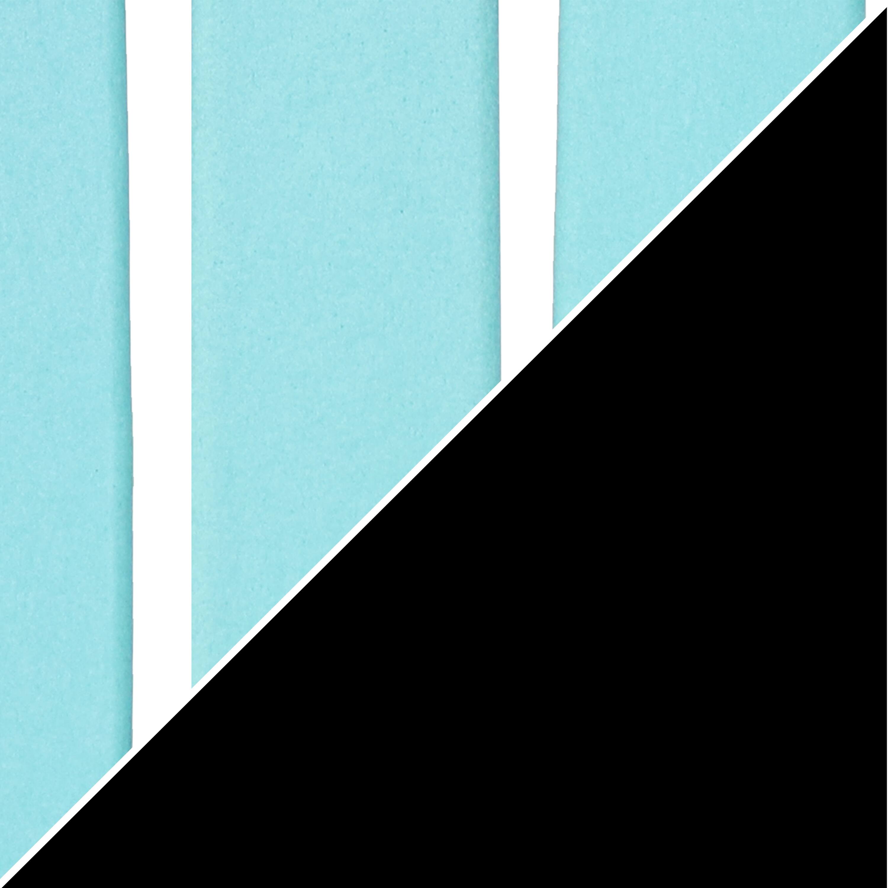 Alt View 4. Sunnydaze - HDPE Adirondack Chair with Drink Holder - Set of 2 - Turquoise and Black.