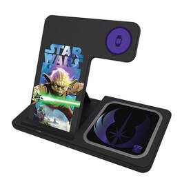 Keyscaper - Star Wars: A New Hope Portrait Collage 3 in 1 Charging Station - Yoda