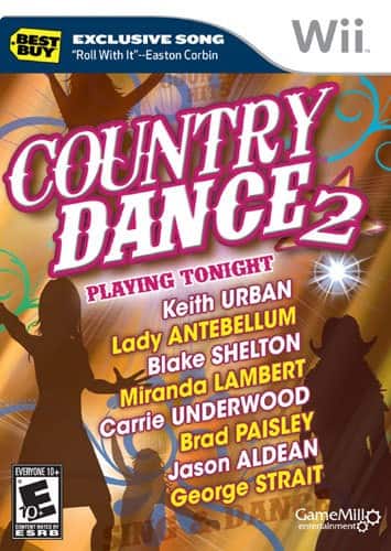 Front Standard. Country Dance 2 - Nintendo Wii.