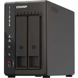 QNAP - Turbo NAS TS-253E-8G SAN/NAS Storage System - 1 x Intel Celeron J6412 Quad-core (4 Core) 2 GHz - 2 x HDD Supported - Unknown