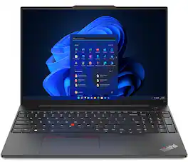 Lenovo - ThinkPad E16 21JTS0A200 Laptop, Ryzen 5 7530U, 16GB, 512GB SSD, 16.0" (1920x1200), Radeon, Win 11 Pro - Black